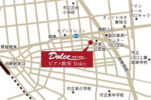 ピアノ教室 Dolce地図